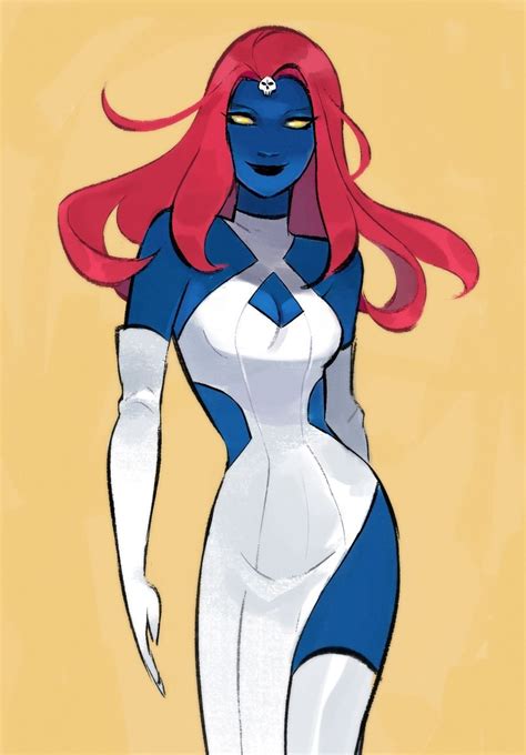 Q P Mystique Marvel Superhero Art Comic Books Art