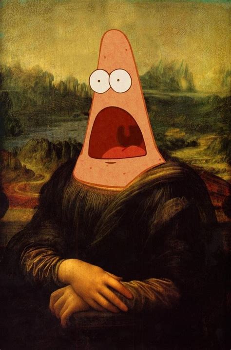 Patrick Star Surprised Face