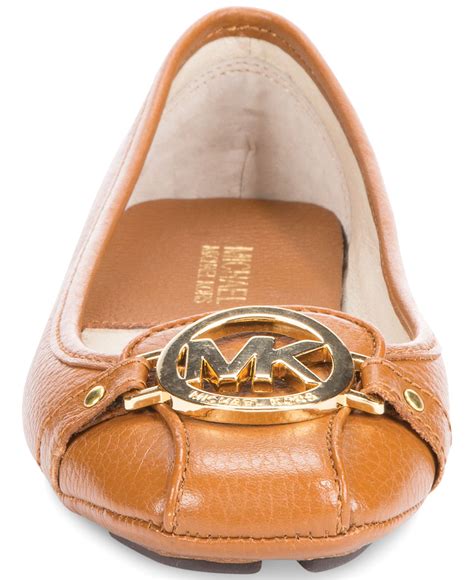 Michael Kors Michael Fulton Moc Flats In Brown Lyst