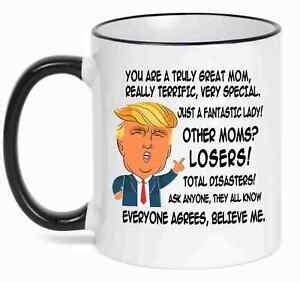 Gift For MOM Donald Trump Great MOM Funny Mug Christmas Gift For Mom EBay
