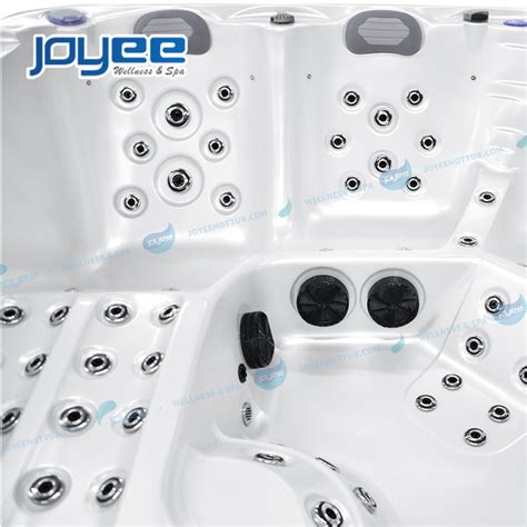 Joyee Big Discount Freestanding Best Acrylic Luxury Garden Big Whirlpool SPA Hot Tub Person