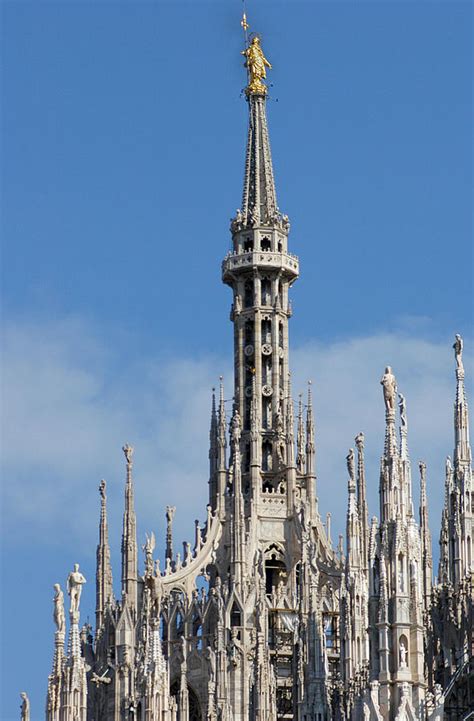 The Spire Of Milan Cathedral Photograph By Francesco Croce Fine Art