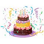 Birthday Transparent Happy Cake Clipart Pastel Cakes