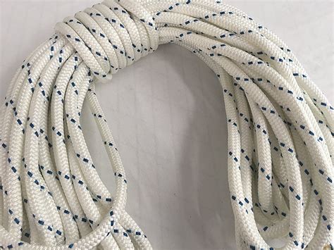12 Yacht Braiddouble Braided Polyester Rope Blue Ox Rope