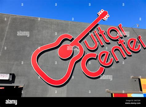 Guitar Center Musical Instrument Retailer Hollywood Los Angeles