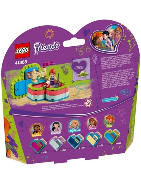 Lego 41388 Mia S Summer Heart Box לגוהיטס