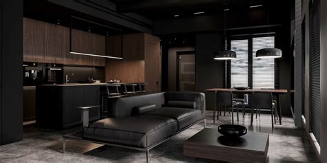 Design Apartments For Single Men On Behance Apartment Design Modern