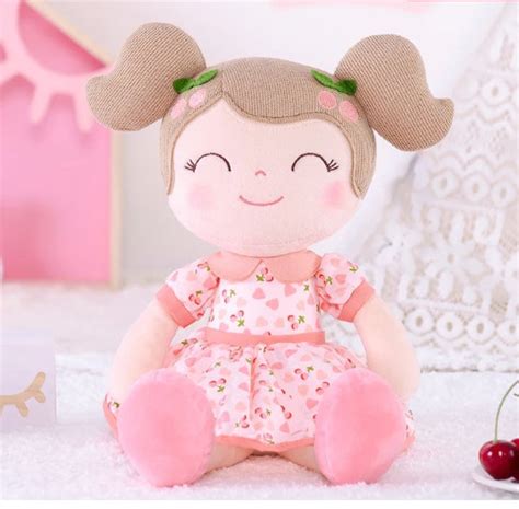 Personalized Baby Dolls Cherry Dolls Rag Doll Custom Rag Etsy