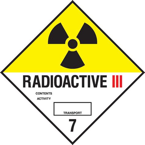 Radioactive Iii Signs 2 Safety