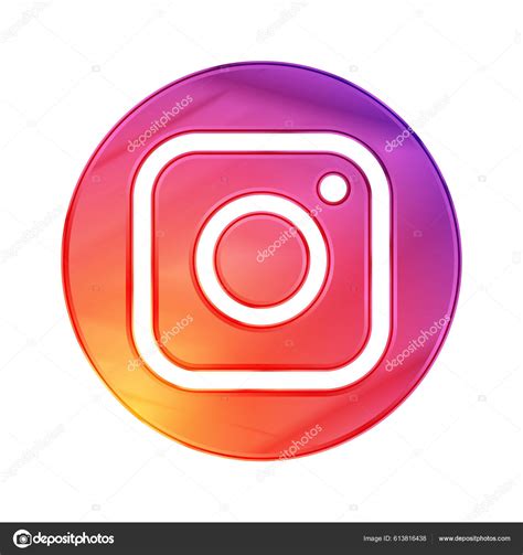 Instagram Vector Icono Medios Sociales Instagram Logo Vector