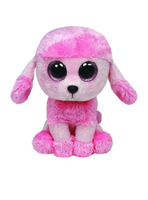 Ty Beanie Boos Princess The Pink Poodle Glitter Eyes Small 6 Plush