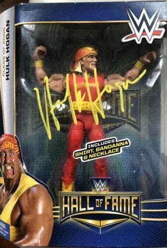WWE Hall Of Fame Elite Collection Hulk Hogan Figure Class 0f 2005 For