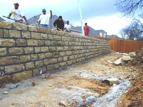 Retaining Wall Construction Fort Worth Retaining Wall Builder