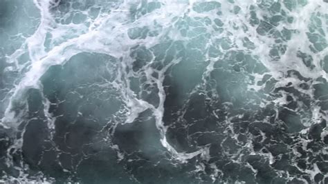 Deep sea (countable and uncountable, plural deep seas). Aerial View Of Ocean Waves - Nature - Sea - Travel - Backgrounds - Full HD Stock Footage Video ...