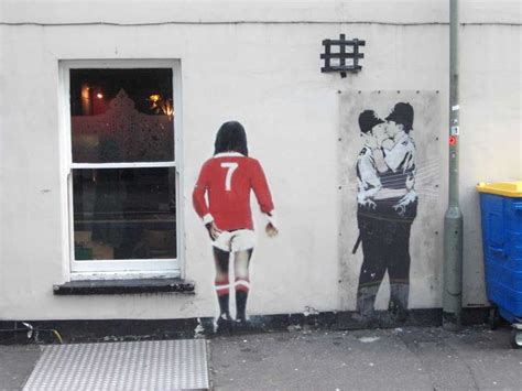 Nothing To Do With Arbroath Banksy S Brighton Kissing Coppers To Be