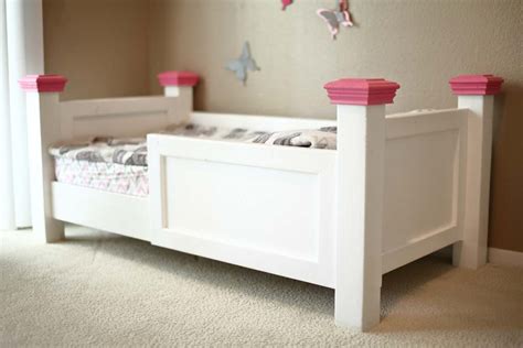 This required us to get him into a much safer alternative and quickly. How to Build a DIY Toddler Bed Using Contruction Lumber ...