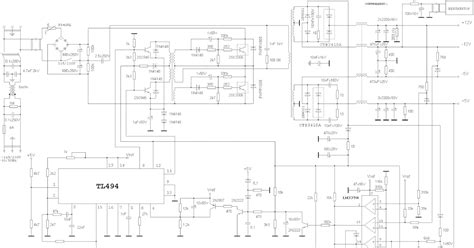 Skematik Diagram Power Supply Komputer At Dan Atx Psu Atx Computer