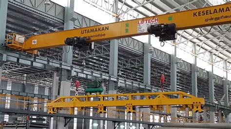 Top Overhead Crane Supplier In Malaysia Liftech Engineering