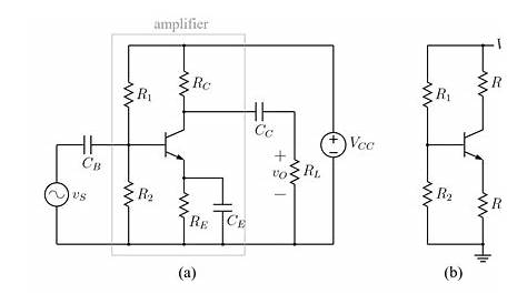common emitter amplifier circuit diagram