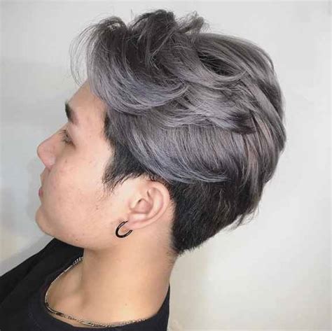 Semir Rambut Pria Silver Berkas Belajar