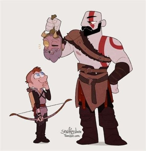 Kratos Atreus And Mimir Com Imagens God Of War
