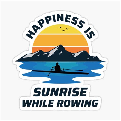 Crew Rowing Row Team Boat Oar Rower Funny Saying Gift Sticker For Sale By TastefulTees Redbubble