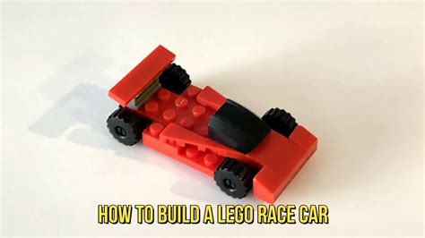 How To Build A Lego Race Car Easy Tutorial Youtube