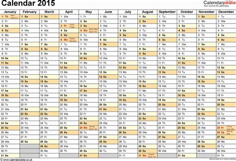 Annual Leave Calendar Excel Template