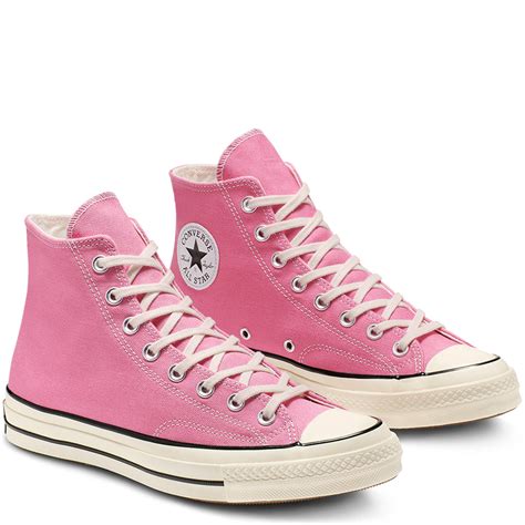 Converse Chuck 70 High Top Shoes Pink Chicago City Sports