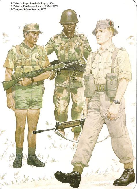 22 Best Rhodesia Military Uniforms Images Military Military History