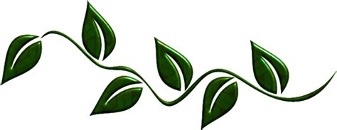 Green Leaf Border Clipart Clipground Png Download Full Size Clipart