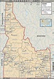 Idaho - Map of the United States of America