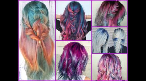 50 Unique Colorful Hair Dye Ideas Winter Compilation Youtube