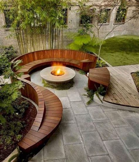 25 Outstanding Fire Pit Seating Ideas In Your Backyard In 2020