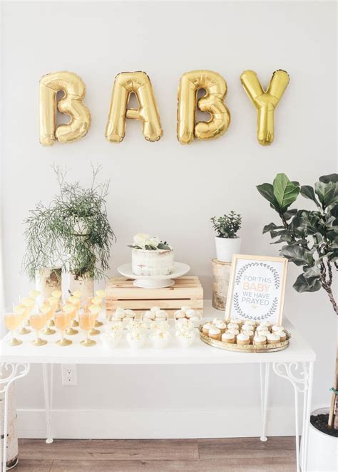 Table Decor For Baby Shower 49 Cute Baby Shower Dessert Table Décor