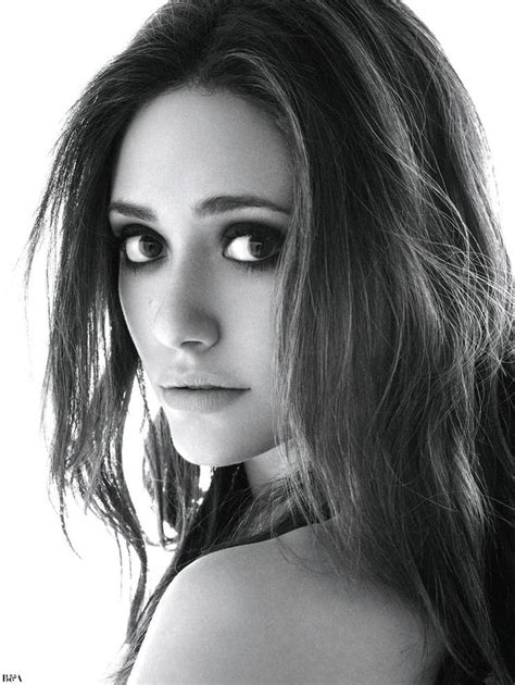 emmy rossum actress movie star tv star beautiful face pretty angelic black and white