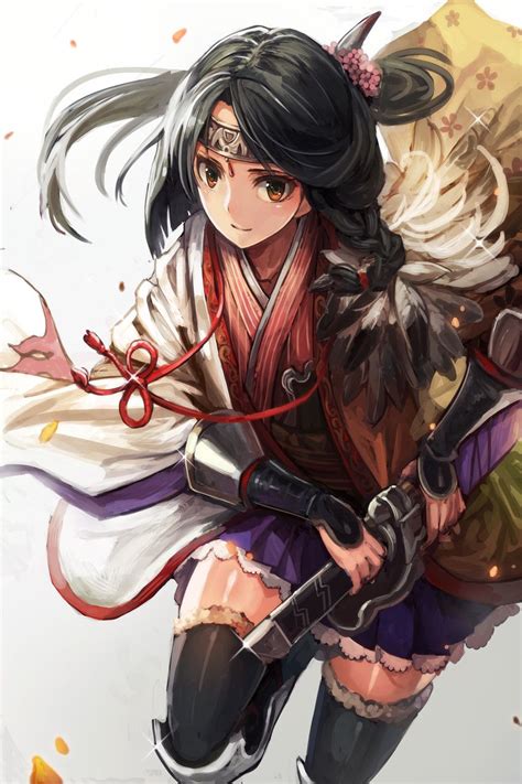 Toukiden Anime Warrior Girl Anime Anime Warrior