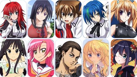 High School Dxd All Character Same Voice Actor Magmoe