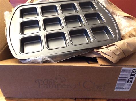 Im Loving My Pampered Chef Brownie Pan Positively Stacey