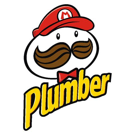 Plumber Pixelretro Video Game T Shirts Super Mario Bros Pringles