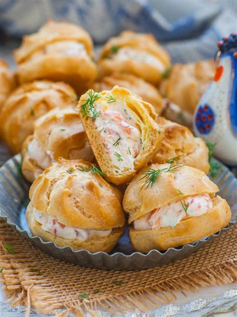 Smoked Salmon Puffs Video Tatyanas Everyday Food