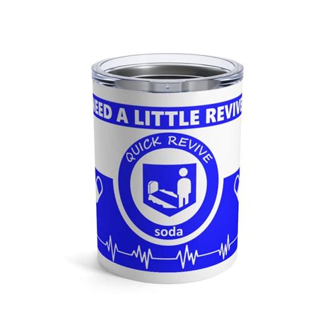 Quick Revive Soda Perk Can 10oz Double Mur Isolé Tumber Etsy