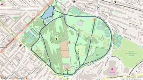 Queens Park Map