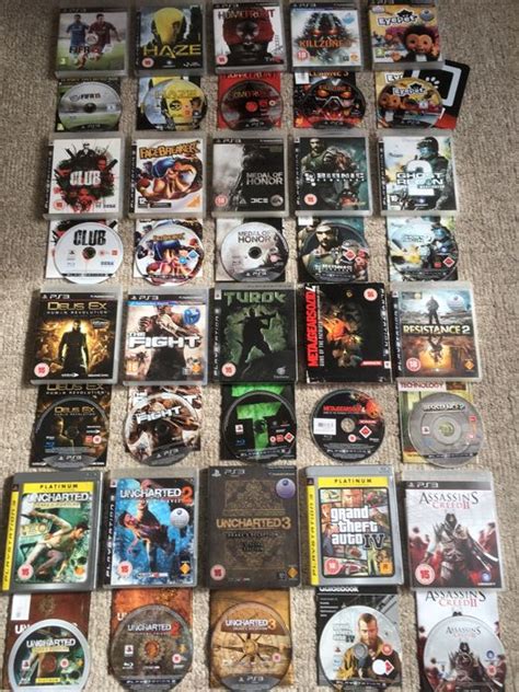 Massive Bundle Of Ps3 Games Including Ultra Rare Special Edition