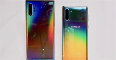 Samsung galaxy note10+ android smartphone. Samsung Thought The New Note 10 Was Made of Stainless ...