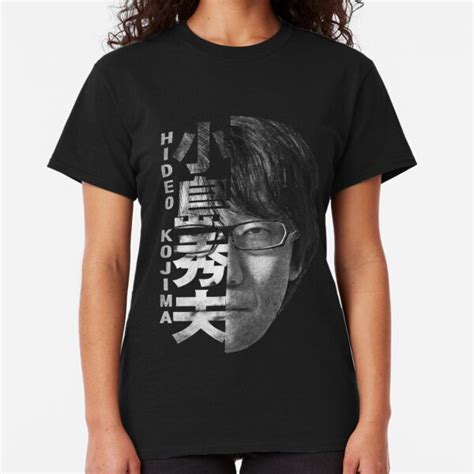 Hideo Kojima T Shirts Redbubble