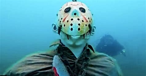 Underwater Jason Statue Is Getting Yanked From Lake After Being Deemed