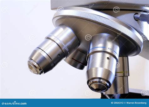 Microscope Objectives Stock Photo Image Of Equipment 2064312