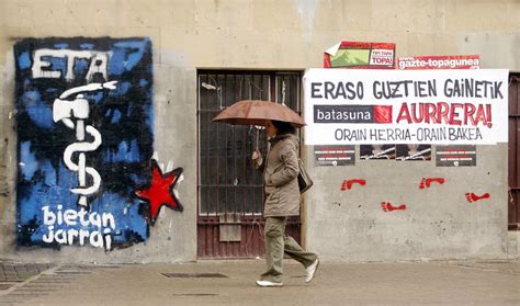 Basque Separatists Eta To Surrender All Weapons Politico