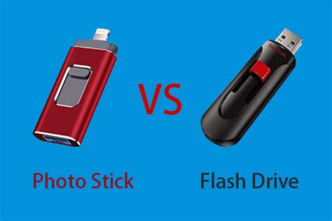 Whats The Difference Between A Photo Stick A Flash Drive MiniTool